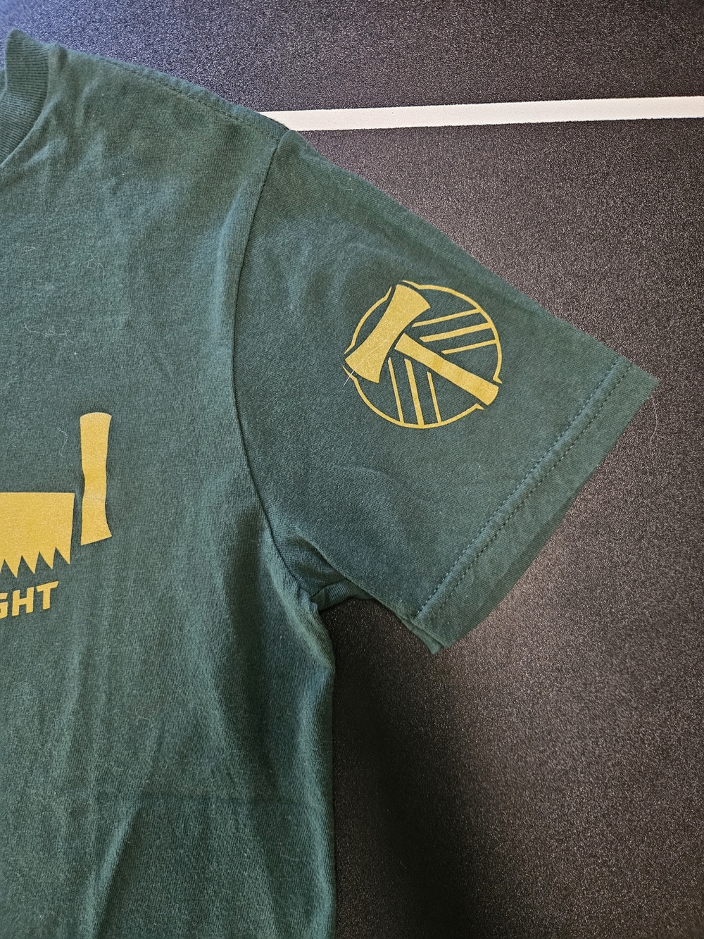 Adidas Kids M 10-12Y Green Portland Timbers “Party in Portland” Tee - Picture 8 of 8